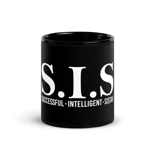 "S.I.S. Successful Intelligent Sistah" Glossy Ceramic Mug