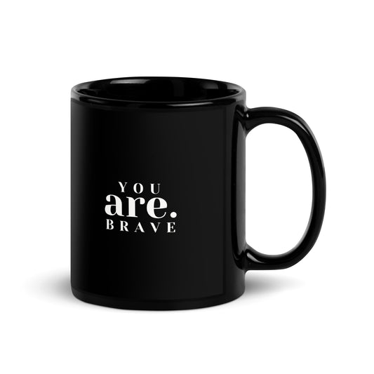 "Dear Brown Girl - You Are Brave" Ceramic Affirmation Mug