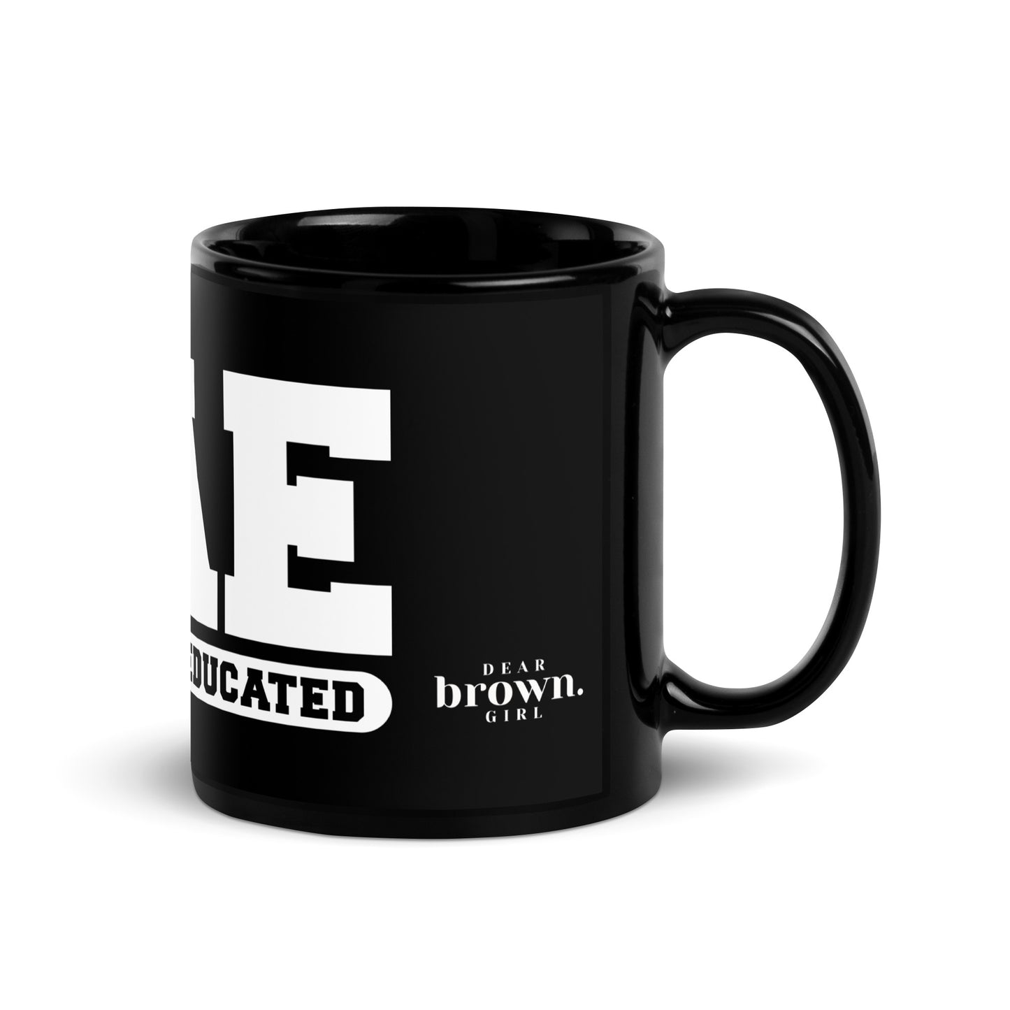 BAE Black and Educated Glossy Ceramic Mug