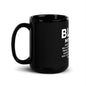 "Black Mixed With" Glossy Ceramic Mug