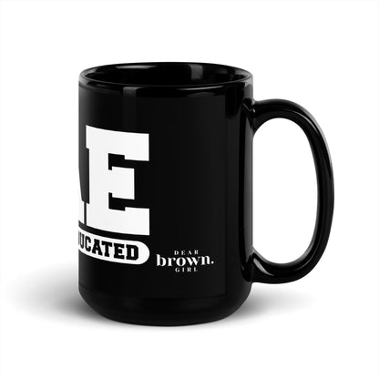 BAE Black and Educated Glossy Ceramic Mug