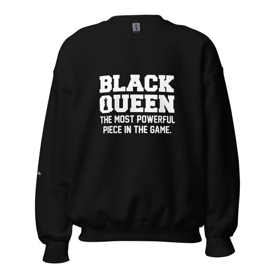 Black Queen Sweatshirt | The Most Powerful Piece in the Game ♟️