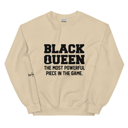 Black Queen Sweatshirt | The Most Powerful Piece in the Game ♟️