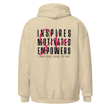 "I Am She" Inspirational Hoodie